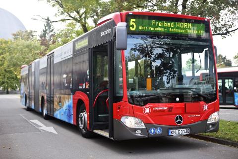 Stadtbus der Linie 5 der Stadtwerke Konstanz